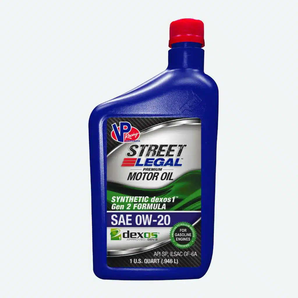 VP Racing Street Legal™ Full Synthetic 0W-20 0.95 litros